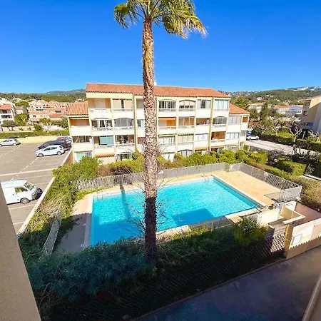 Coquet Dans Avec Piscine Sanary Apartment Les Playes