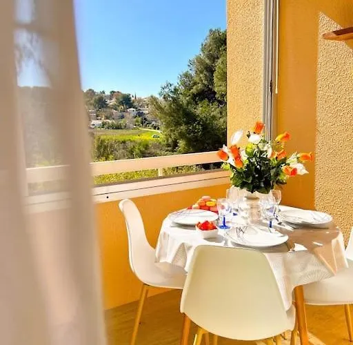 Coquet Dans Avec Piscine Sanary شقة Les Playes
